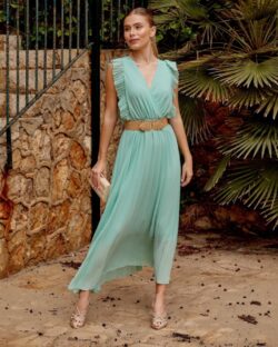 Isla Pleated Maxi