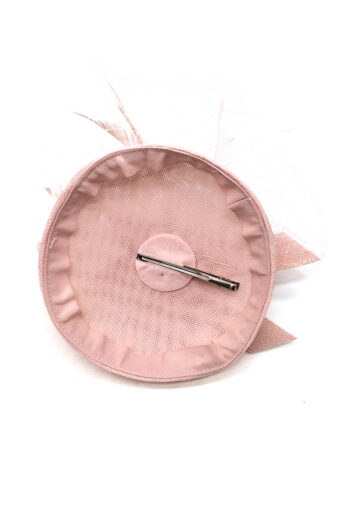 Floral Motif Feathers and Tulle Fascinator - Image 10