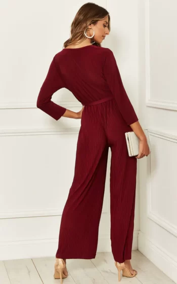 Francine Pleated Jumpsuit - Image 5
