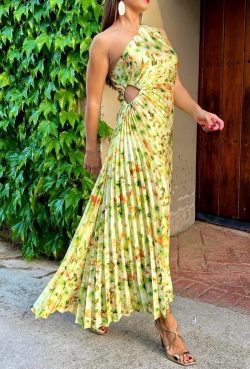 Amy One Shoulder Midaxi