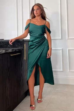 Arielle Wrap Over Midi