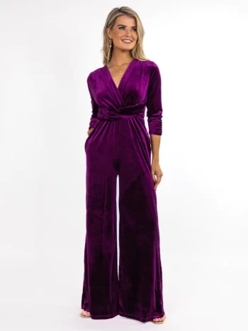Servino Velvet Jumpsuit
