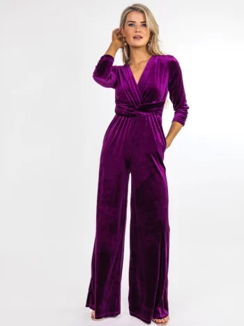 Servino Velvet Jumpsuit - Image 4
