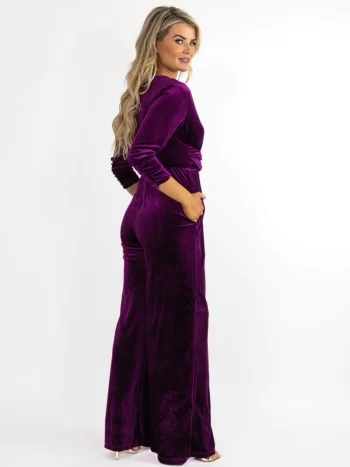 Servino Velvet Jumpsuit - Image 5