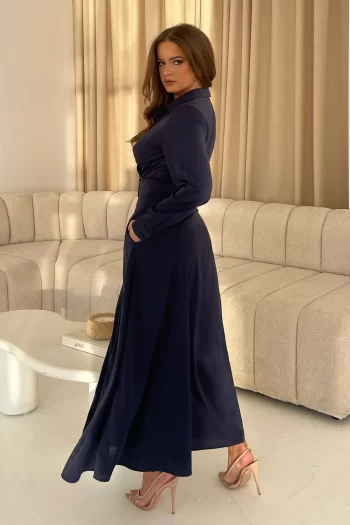 Kira Maxi Shirt Dress - Image 6