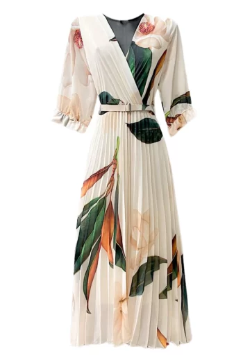 Fleur Pleated Midi - Image 2