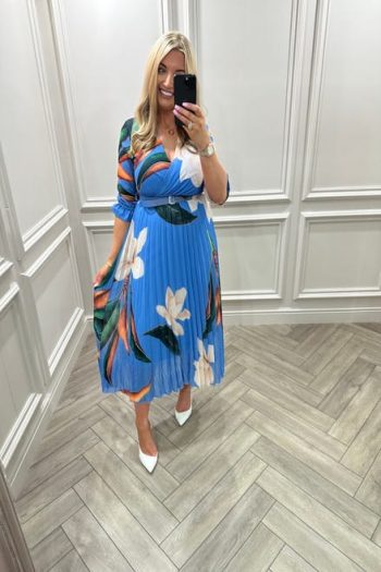 Fleur Pleated Midi - Image 3