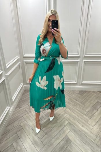 Fleur Pleated Midi - Image 5