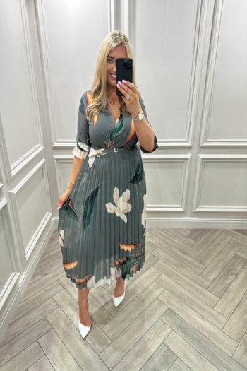 Fleur Pleated Midi - Image 6