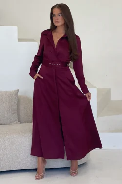 Kira Maxi Shirt Dress