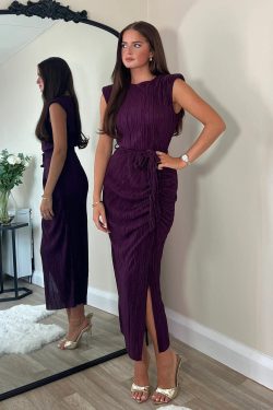 Elena Ruched Midi