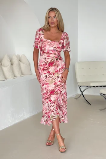 Heidi Ruched Floral