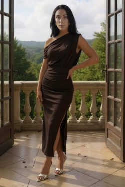Demi Off Shoulder Draped