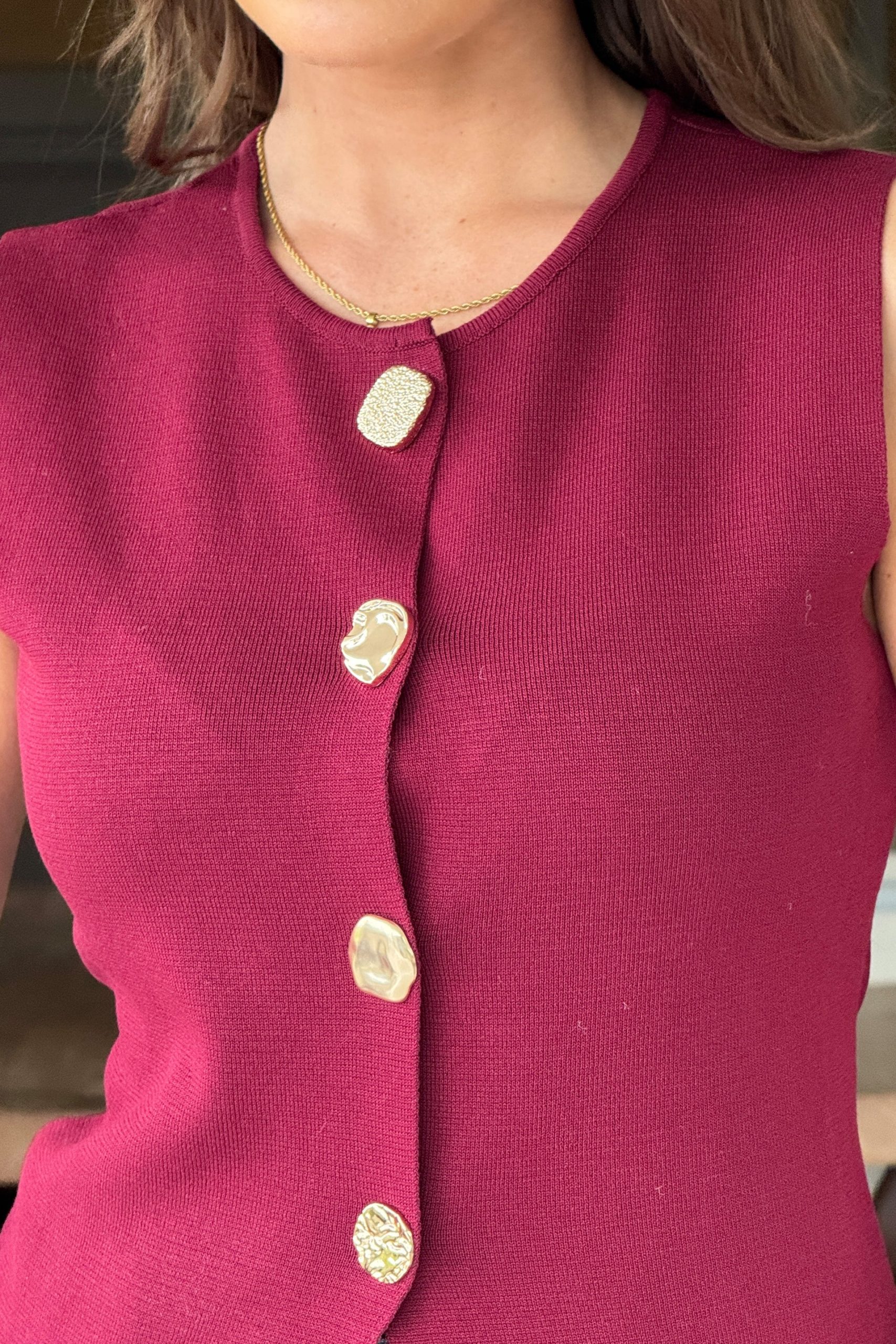 Harmonia Knitted Waistcoat - Image 4