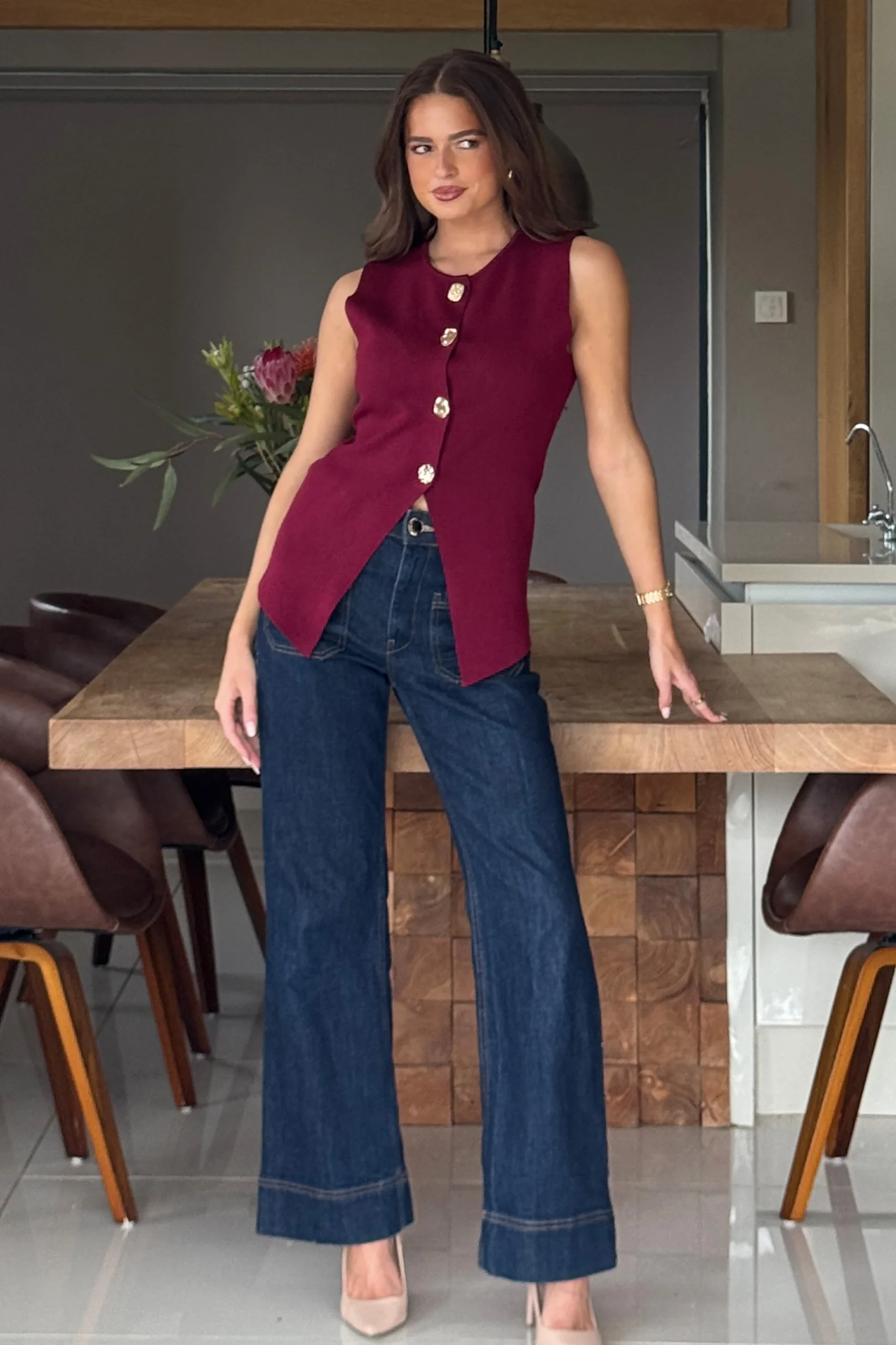 Harmonia Knitted Waistcoat