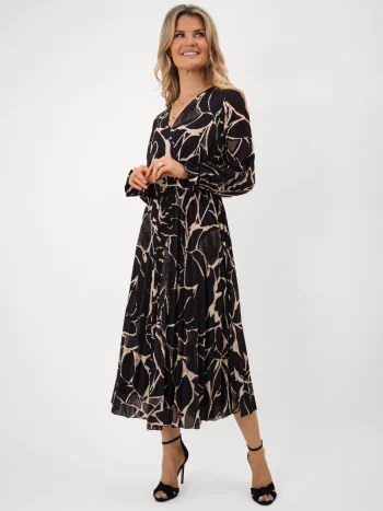 Positano Belted Pleated Midi - Image 2