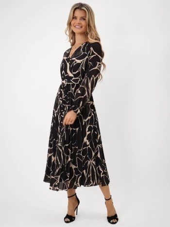 Positano Belted Pleated Midi - Image 5