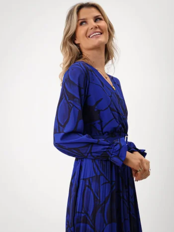 Positano Belted Pleated Midi - Image 3