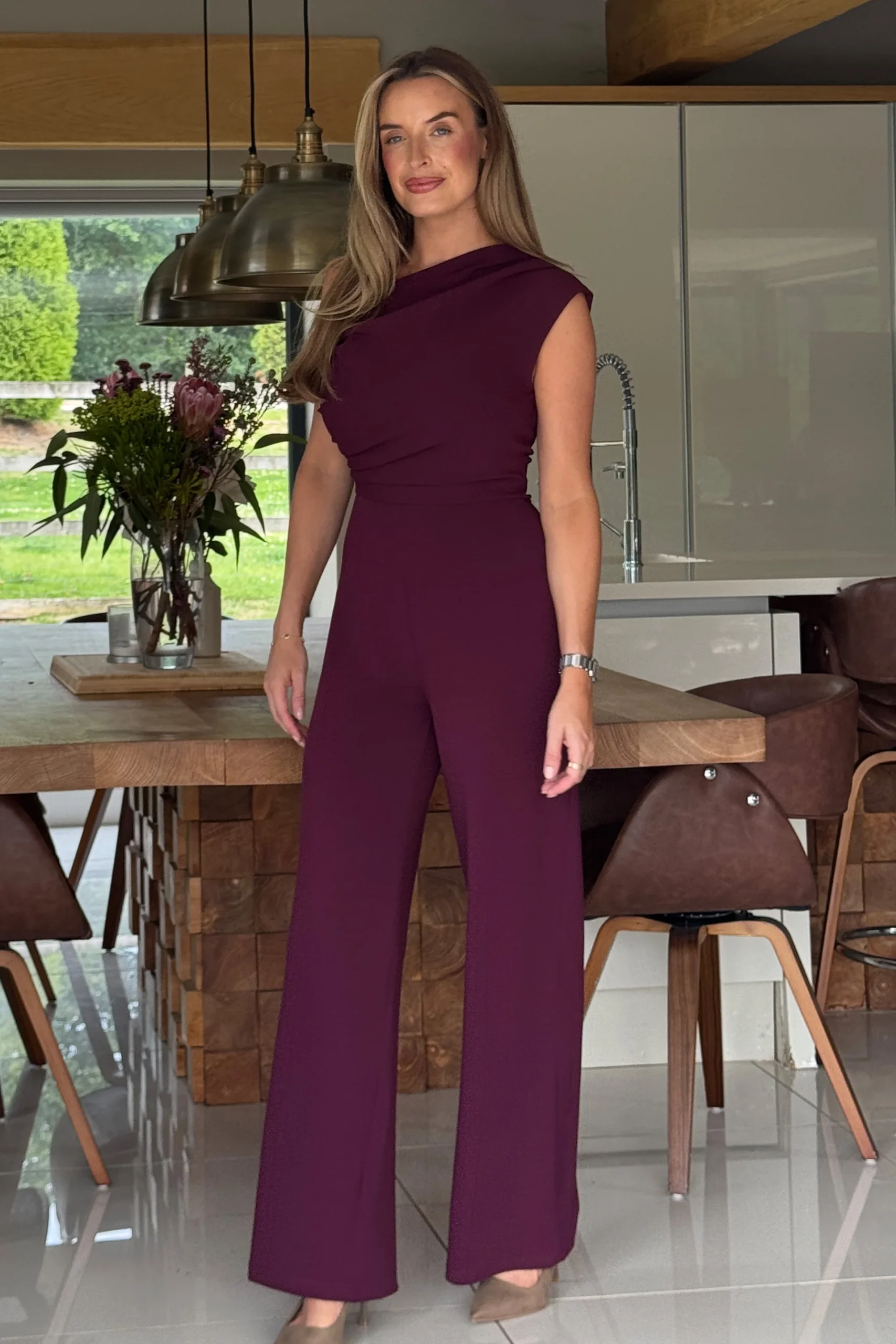 Donna Asymmetric Jumpsuit - Image 2