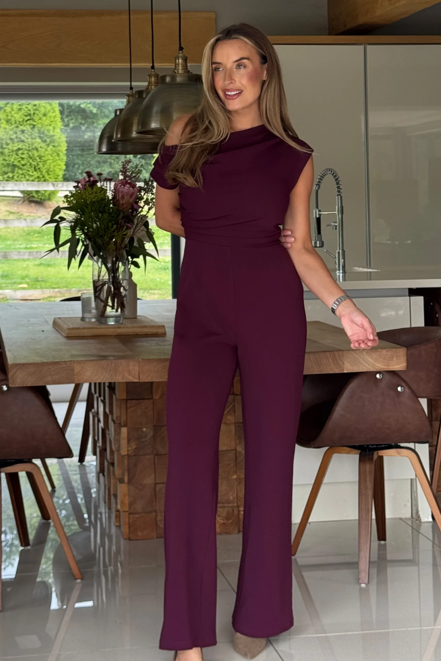 Donna Asymmetric Jumpsuit