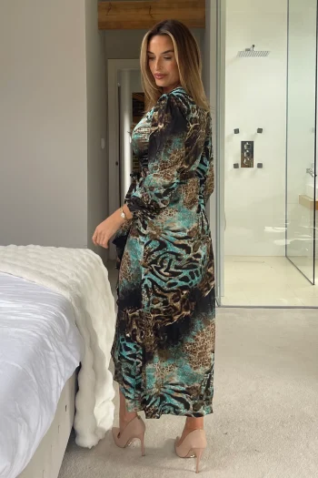 Erin Frill Hem Animal Print - Image 3