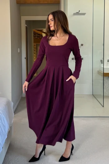 Evie Long Sleeve Square Neck - Image 4