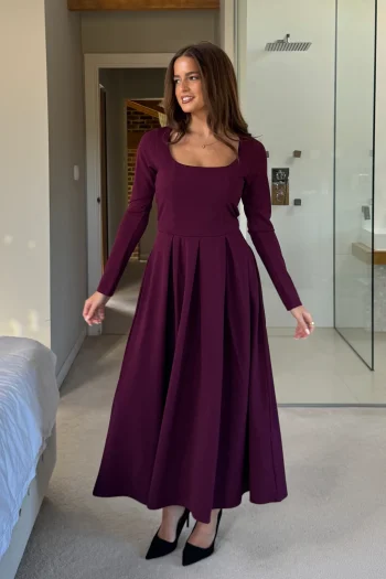 Evie Long Sleeve Square Neck - Image 3