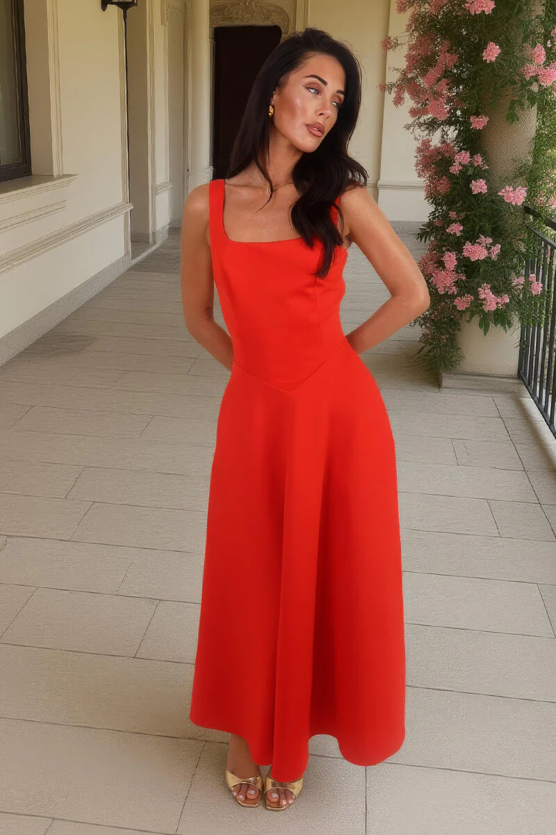 Kemy Square Neck A-line - Image 2