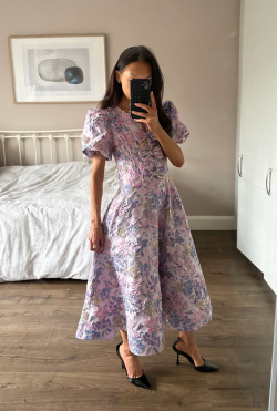 Emma Floral Jacquard