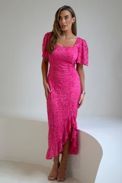 Heidi Ruched Lace
