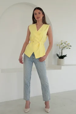 Luna Belted Waistcoat