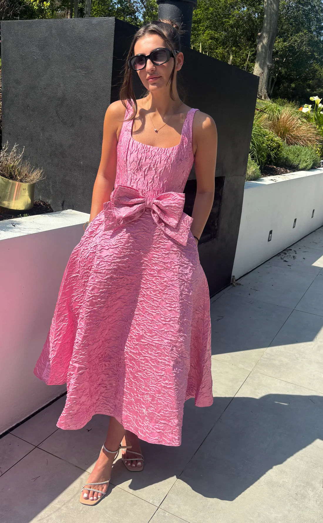 Aria Jacquard Pink