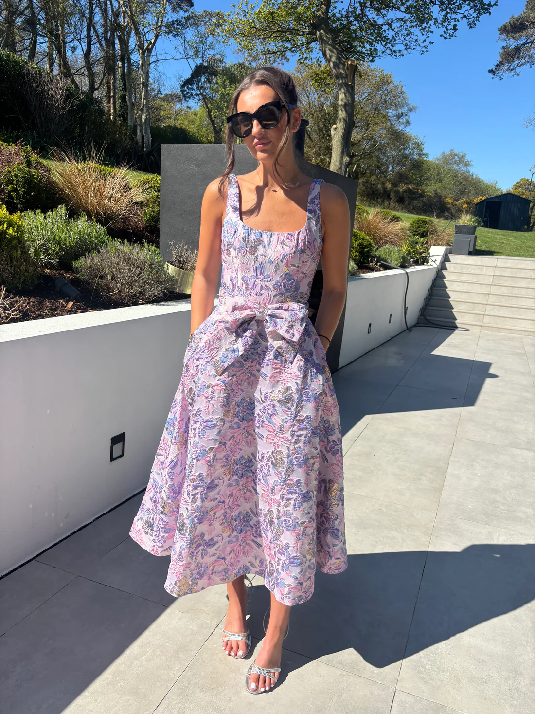 Aria Jacquard Lilac Floral
